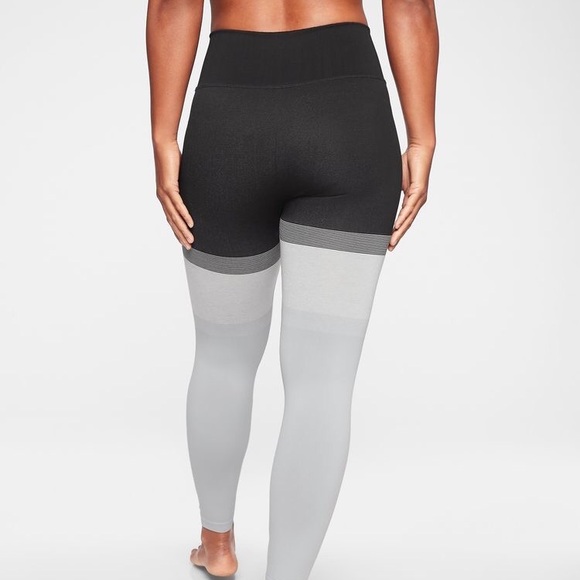 NWOT Athleta Stripe Seamless 7/8 Leggings- Size Small - Picture 3 of 7